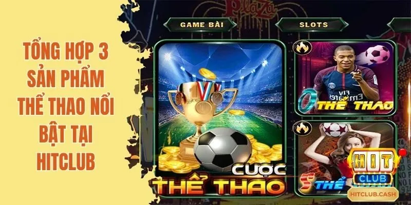 Tổng hợp 3 sản phẩm thể thao nổi bật tại Hitclub